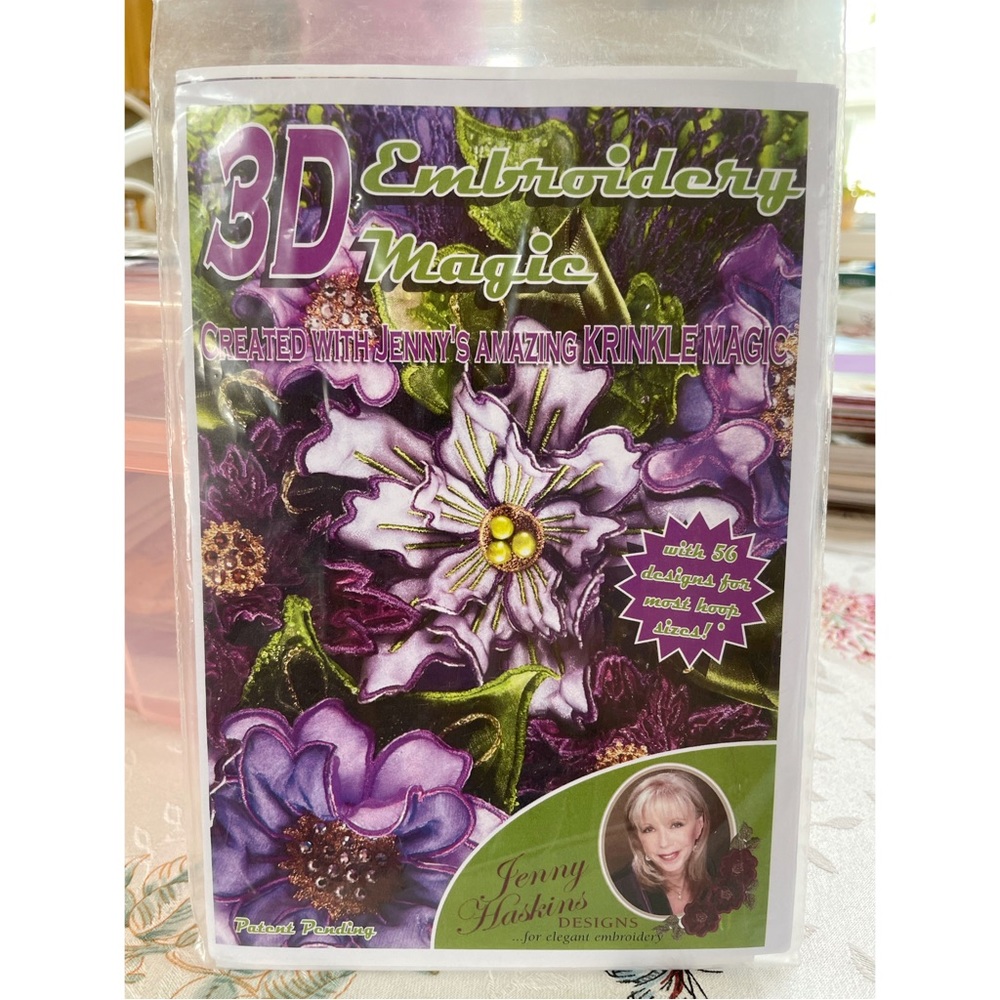 NIP Jenny Haskins Machine Embroidery Quilting